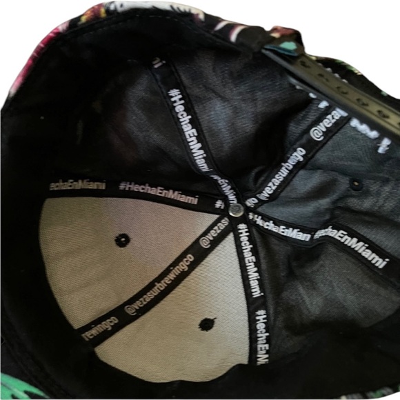 VEZA SUR Brewing Company Miami Tropical Print Base Ball Cap / Hat - Picture 11 of 11